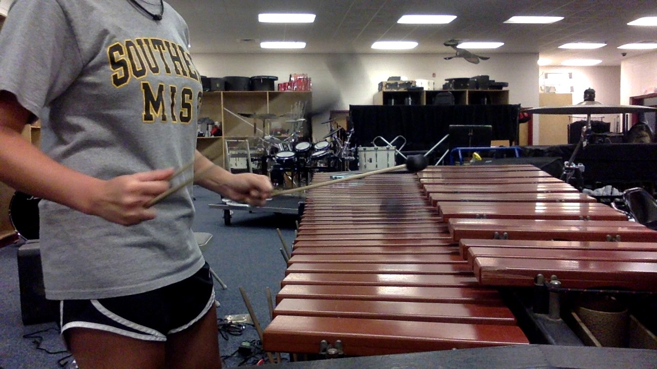 four mallet green scales YouTube