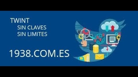 Obtener tweets de un usuario con TWINT y Python.