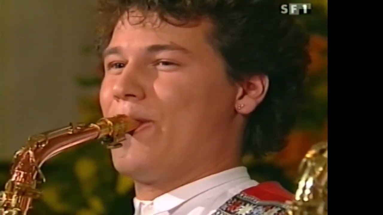 Carlo & Philipp bei Musigplausch 28.9.98 Engelberg