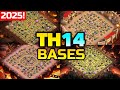 TOP 10 TH14 WAR BASE LINK 2025, TH14 ANTI 2 STAR WAR BASE, TH14 CWL BASE CLASH OF CLANS