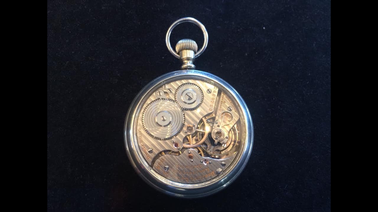 1927 Hamilton 992 Railroad Chronometer Pocketwatch