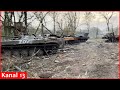 Russia lost over 60 units of military equipment in Avdiivka, killed soldiers is measured in hundreds