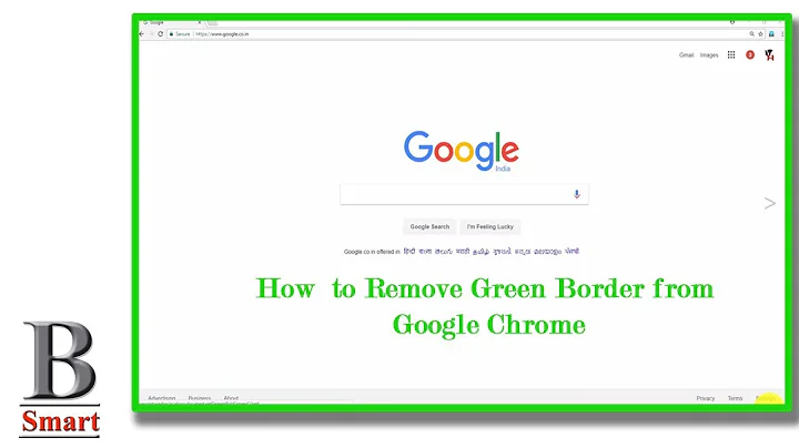 How To Remove Green Border Line In Google Chrome-100% fix