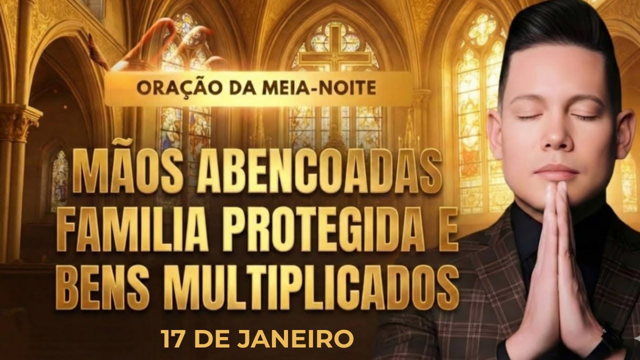 ORAÇÃO DA MEIA-NOITE 17 DE JANEIRO • BISPO BRUNO LEONARDO