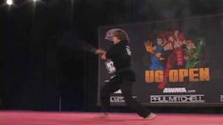 Cole Eckert Extreme Weapons On Stage At US Open 2009