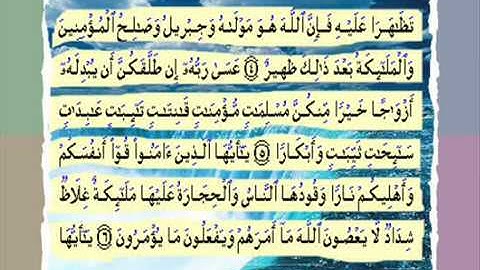 66ـ سورة التحريم ـ السديس