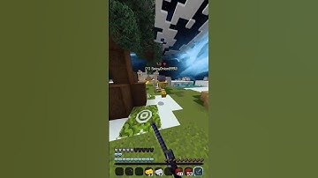 A powerful TNTMAN in Cubecraft Bed Wars 💥🧨  #cubecraft #minecraft #bedwarsspeedrun