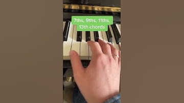 Chords 101 7ths, 9ths, 11ths, 13th Chords #chords101 #chords #chord #harmony