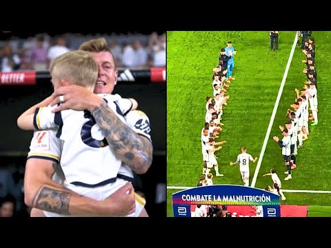 🥺 Toni Kroos Emotional Real Madrid Farewell at Santiago Bernabeu 😢 | Guard of Honour | Fans Reaction