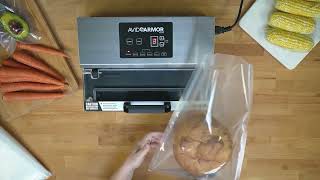 How to Vacuum Seal Using the Pulse Function on the Avid Armor A100 | GEN 2 Suction Vacuum Sealer