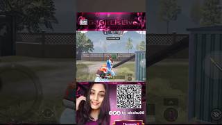 Girl Streamer Shock 😏 | Bgmi Custom Room #shorts #bgmi @GjGirlisLive