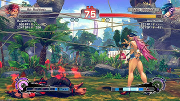 Ultra Street Fighter IV battle: Evil Ryu vs Poison