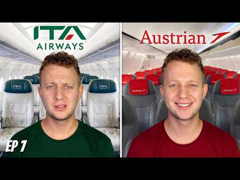 The Truth About Flying Europe’s Most Elegant Airlines! Austrian Vs Ita Airways