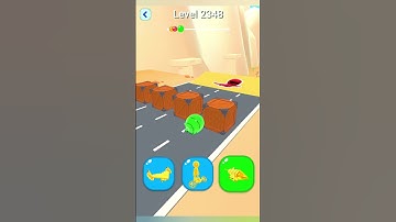 Shape shifting2 game level #2348 hyper casual game #shapeshifting  #gameplay #gaming #shortvideo