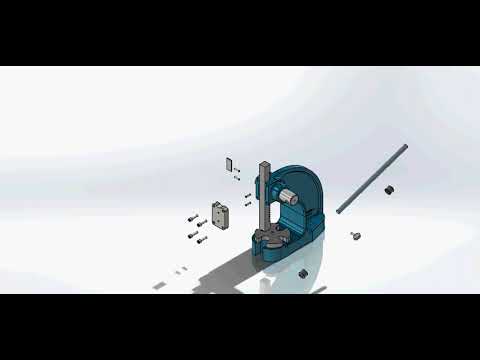 Arbor Press Disassembly Solidworks