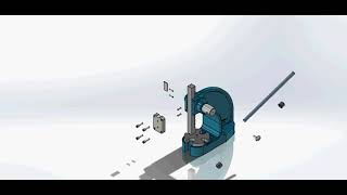 Arbor Press Disassembly Solidworks
