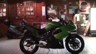 レインライダー　ライムグリーン伝説の忍者400　2014 Ninja 400R　カワサキ・　ニンジャ400R　Lime green　Ninja650　ER-4n