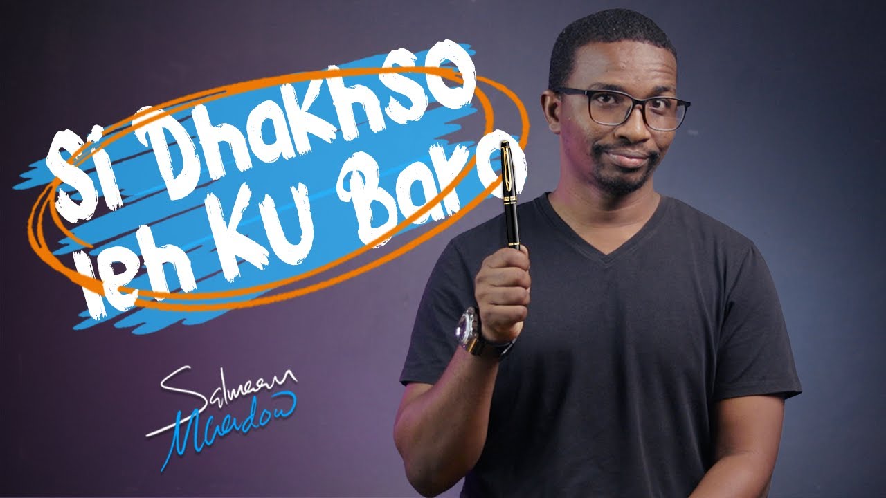 📚Farsamo kaa kaalmaynaysa ina si dhakhso leh inaa wax ku barato.✒✏