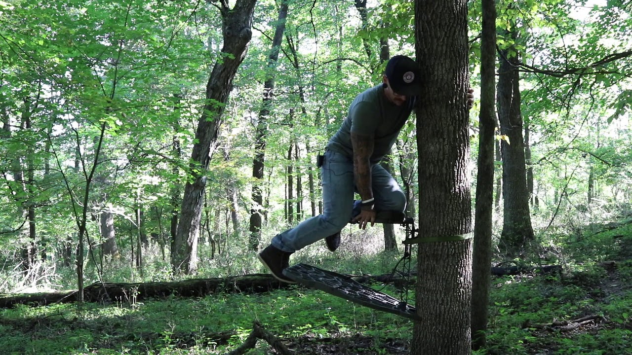 How To Hang An Xop Tree Stand Youtube
