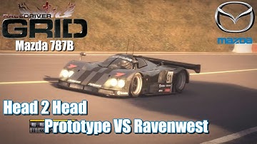 Retro Racing Games : Race Driver GRID (2007) Career- Head 2 Head : Prototype VS Ravenwest