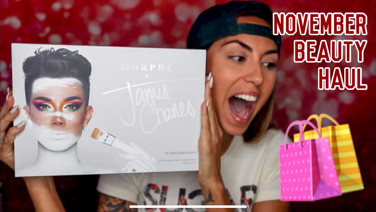 NOVEMBER MAKEUP HAUL JAMES CHARLES PALETTE, SEPHORA BLACK FRIDAY, IPSY