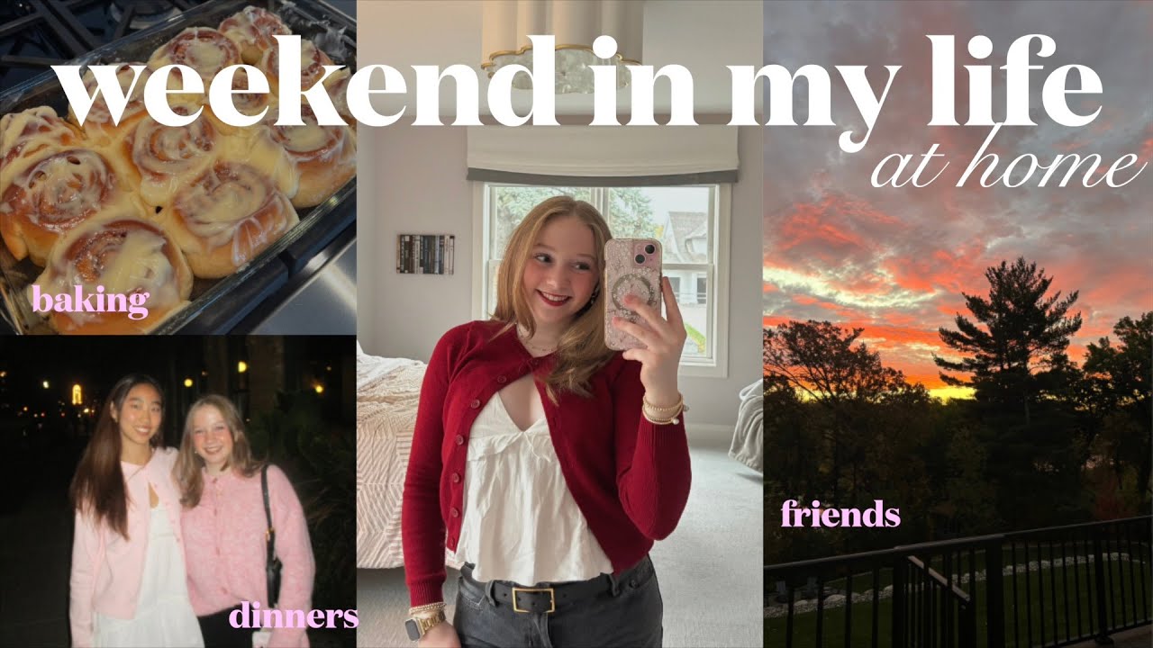 Выходные из моей домашней жизни! | Выпечка, друзья, ужины и многое другое!