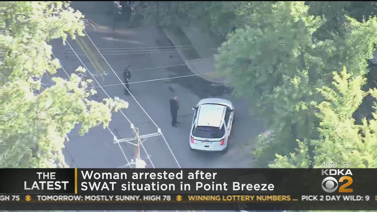 Police Arrest Woman Following SWAT Situation - YouTube
