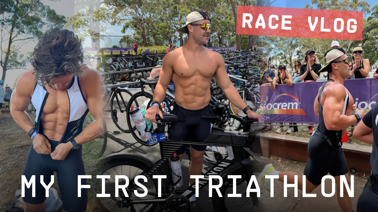 Triathlon Race Day Vlog.... The Day After A Half Marathon PB.