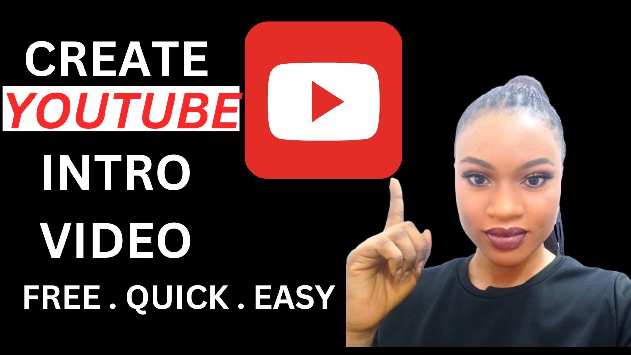 How To Create YouTube Introduction Video With Your Phone & Canva # ...