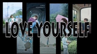 BTS Love Yourself Poster Montage with Translation BTS Love Yourself Poster Montage with Translation