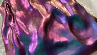 (498) AMAZING Color Shifting Texture Art w/ Stuck Up Pigs Pigment