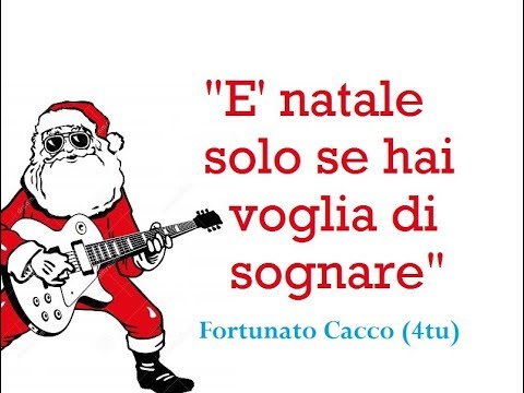 Le note di natale (karaoke buon natale) di felice romano Canzoni di natale 2021 : "E' natale solo se hai voglia di sognare