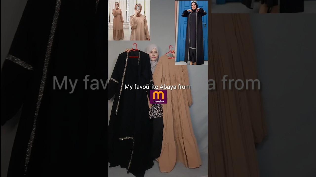 My 2 favorite Abaya from Messho/ Abaya haul from meesho 