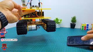 How To Make Tracked Robot Using Arduino – Controlled By An App Via Bluetooth Control screenshot 5
