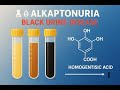 Alkaptonuria || Biochemistry Lecture || U Satyanarayana Biochemistry Latest Edition