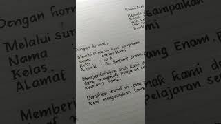 Contoh Surat Sakit Anak Sekolah Singkat