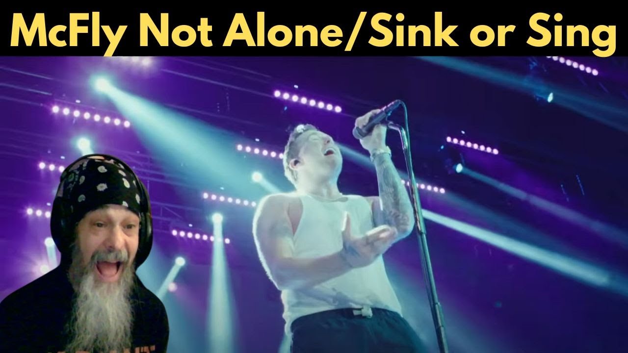 HEARTFELT PERFORMANCE! - METAL DUDE -(REACTION) - MCFLY -(NOT ALONE & SINK OR SING) LIVE IN RIO 2022