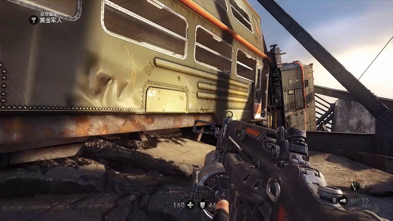 老戴 德军总部 新秩序wolfenstein The New Order 09 死神难度攻略解说 Youtube