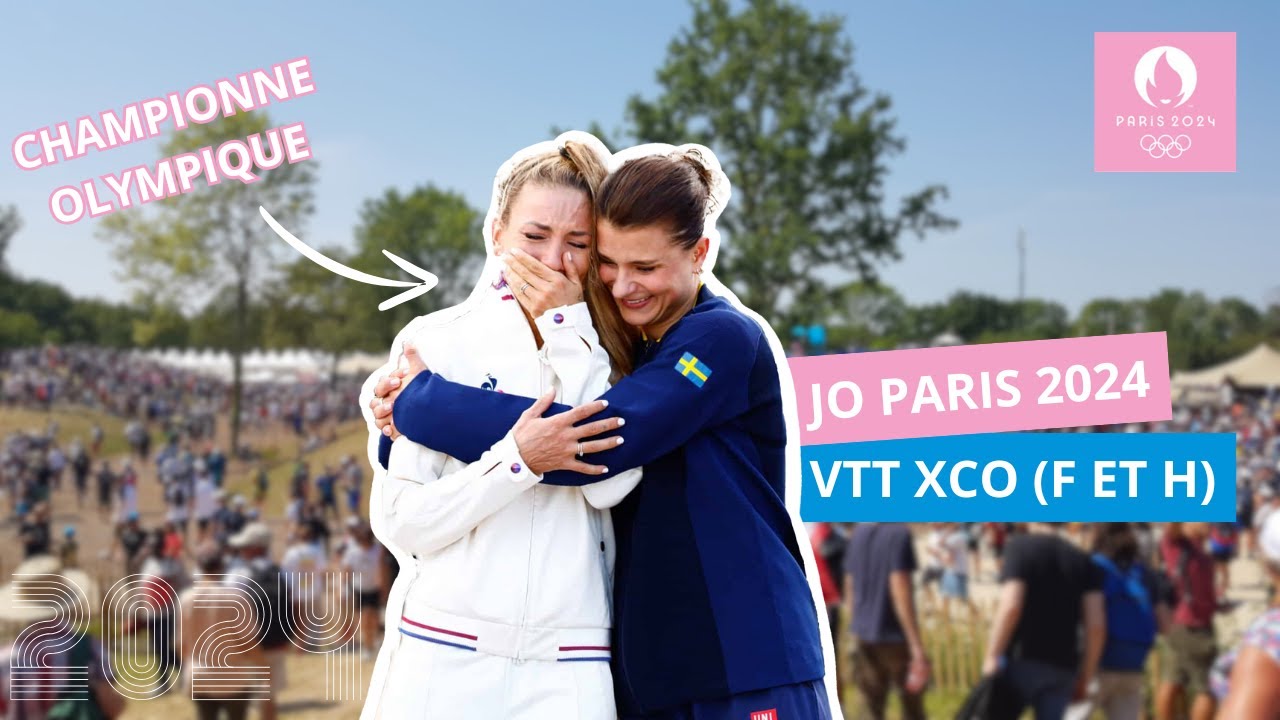 JO PARIS 2024 - Au cœur de la course VTT XCO - YouTube