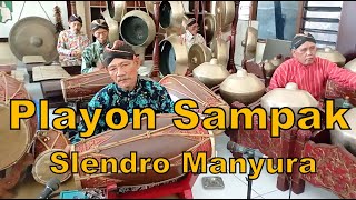 Srepeg PLAYON SAMPAK Slendro Manyura Mataram / Javanese GAMELAN Music Jawa / Karawitan NGESTI Laras