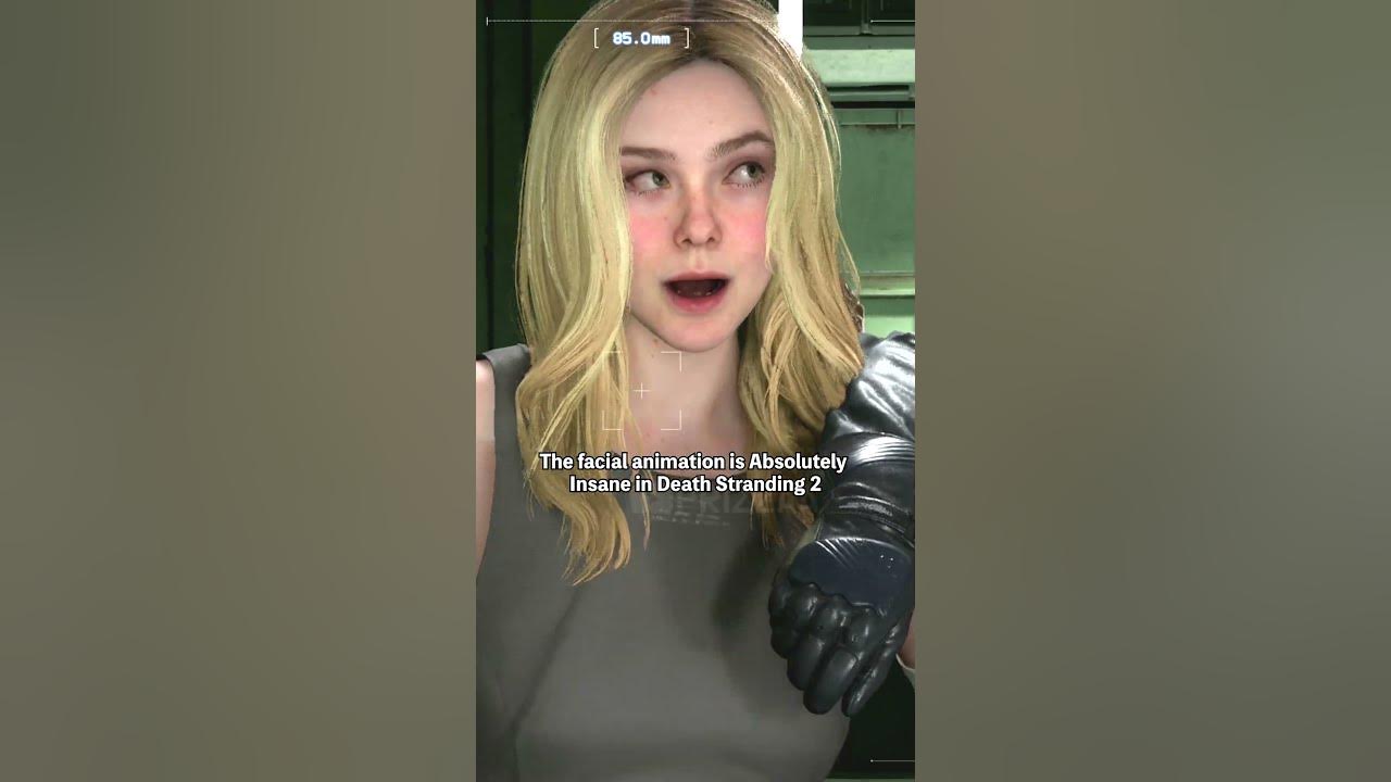 The facial animation is Absolutely Insane in Death Stranding 2 #deathstranding #deathstranding2