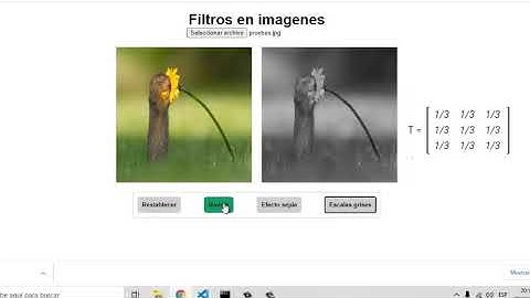 procesamiento de imagenes - javascript