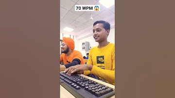 70 wpm World Record 🇮🇳 Amazing Typing Speed 😱 #shorts #worldrecord #youtubeshorts