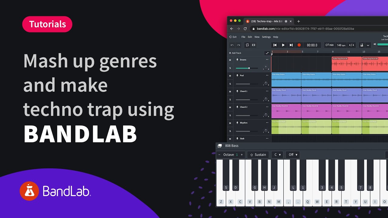 Creating A Techno Trap Mashup Track On Bandlab Tutorials Bandlab Blog