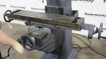 Index Wells 645 9" x 40" Vertical Milling Machine