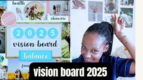 2025 Vision Board | How to CREATE a vision board that ACTUALLY WORKS|| Turn Dreams into Reality: