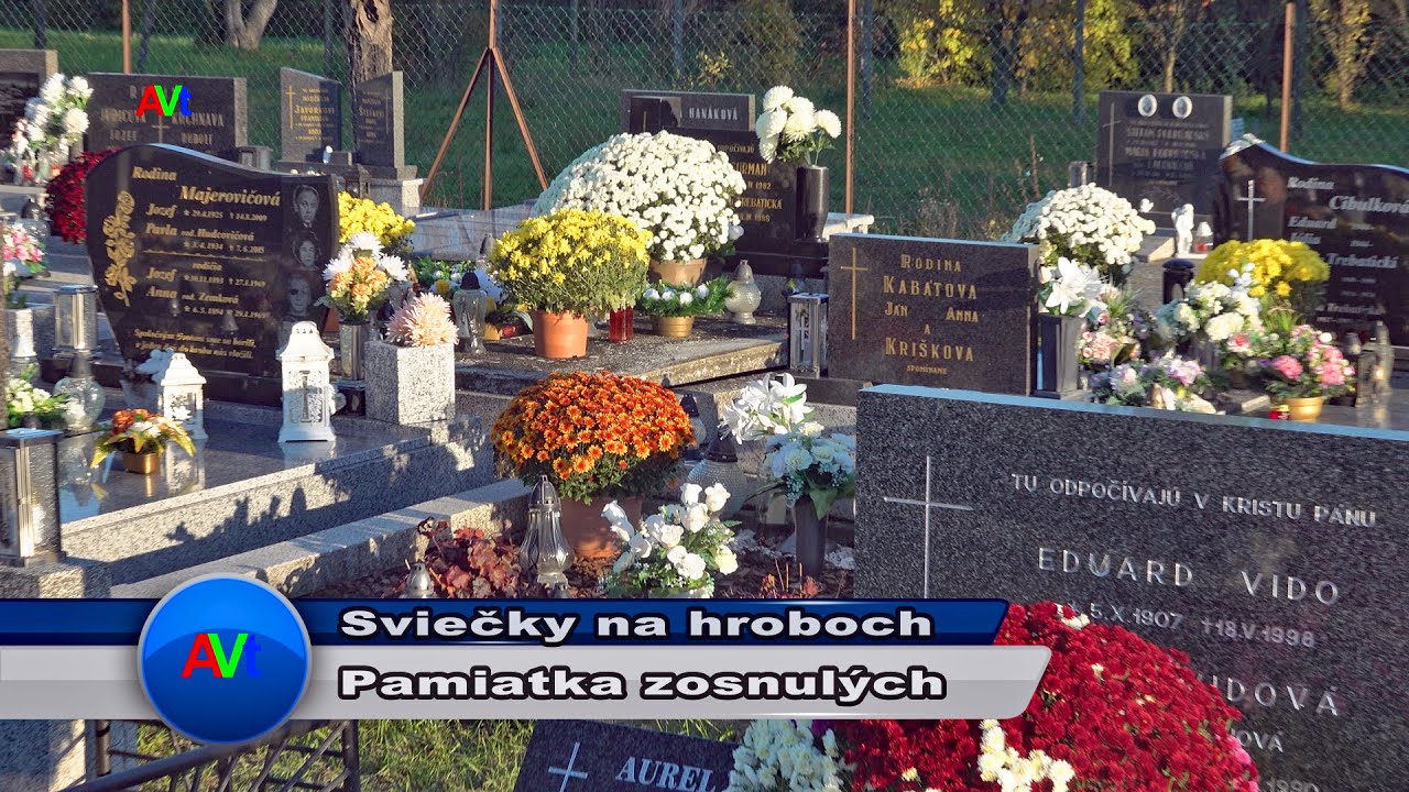 AVt SVIEČKY NA HROBOCH PAMIATKA ZOSNULÝCH 2025
