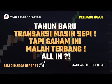 SAHAM INI MENONJOL DISAAT IHSG MASIH SEPI TRANSAKSI DI AWAL TAHUN ! HAKA?