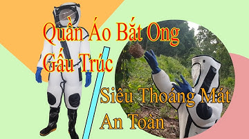 Quần Áo Bắt Ong Gấu Trúc Siêu Thoáng Mát, Siêu An Toàn