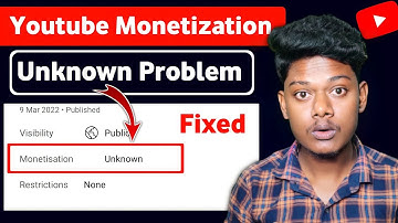 YouTube Monetisation unknown problem |how fix Monetisation unknown problem|YT studio unknown showing